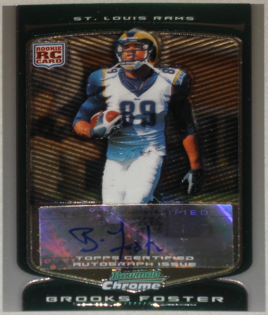 Brooks Foster [Autograph] #158