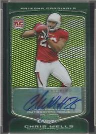 Chris Wells [Autograph] #116