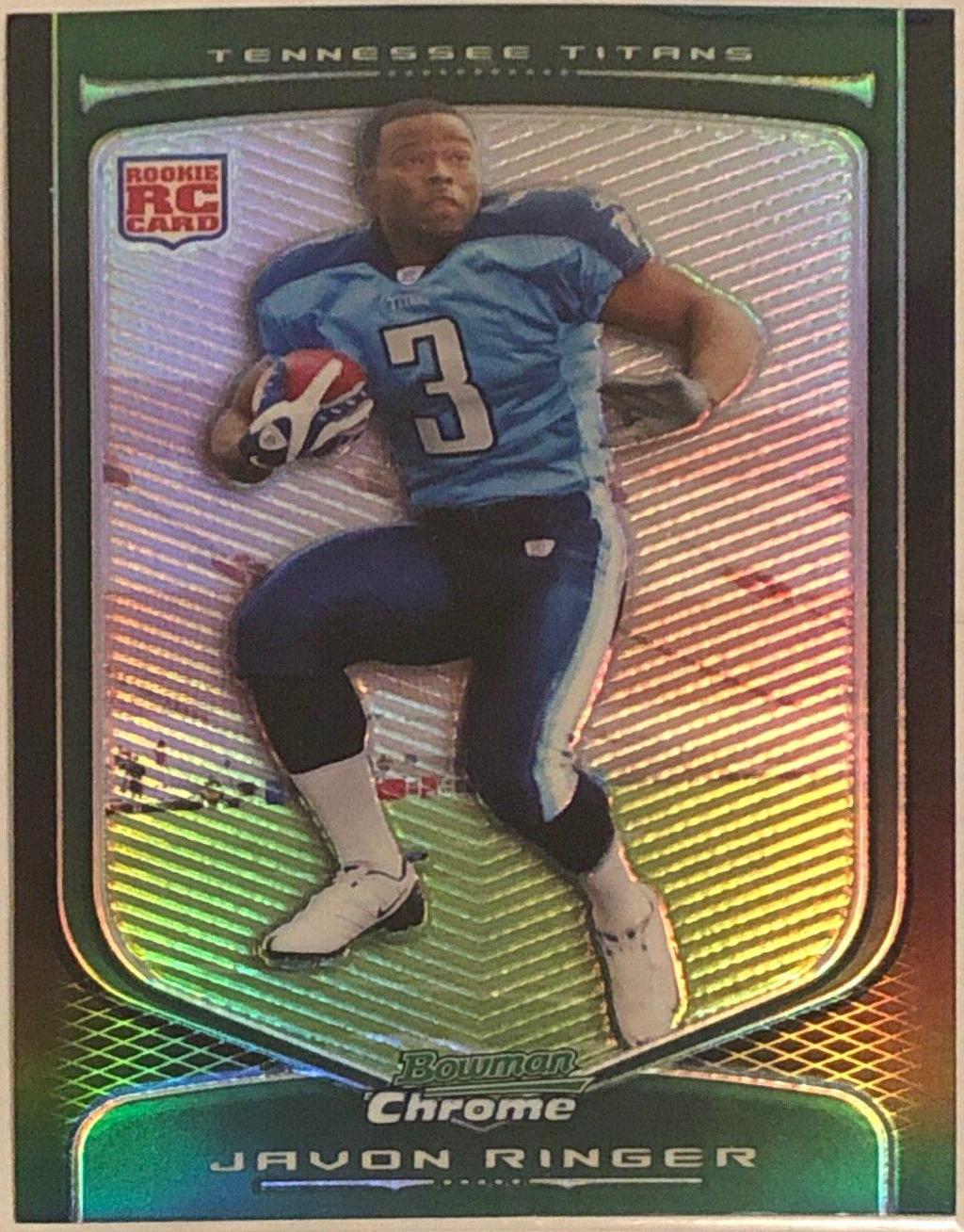 Javon Ringer [Blue Refractor Autograph] #117