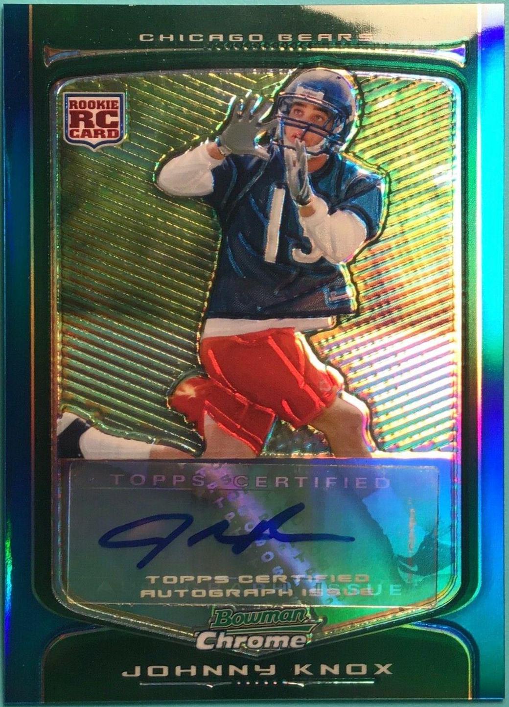 Johnny Knox [Blue Refractor] #155