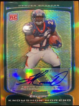Knowshon Moreno [Orange Refractor] #127