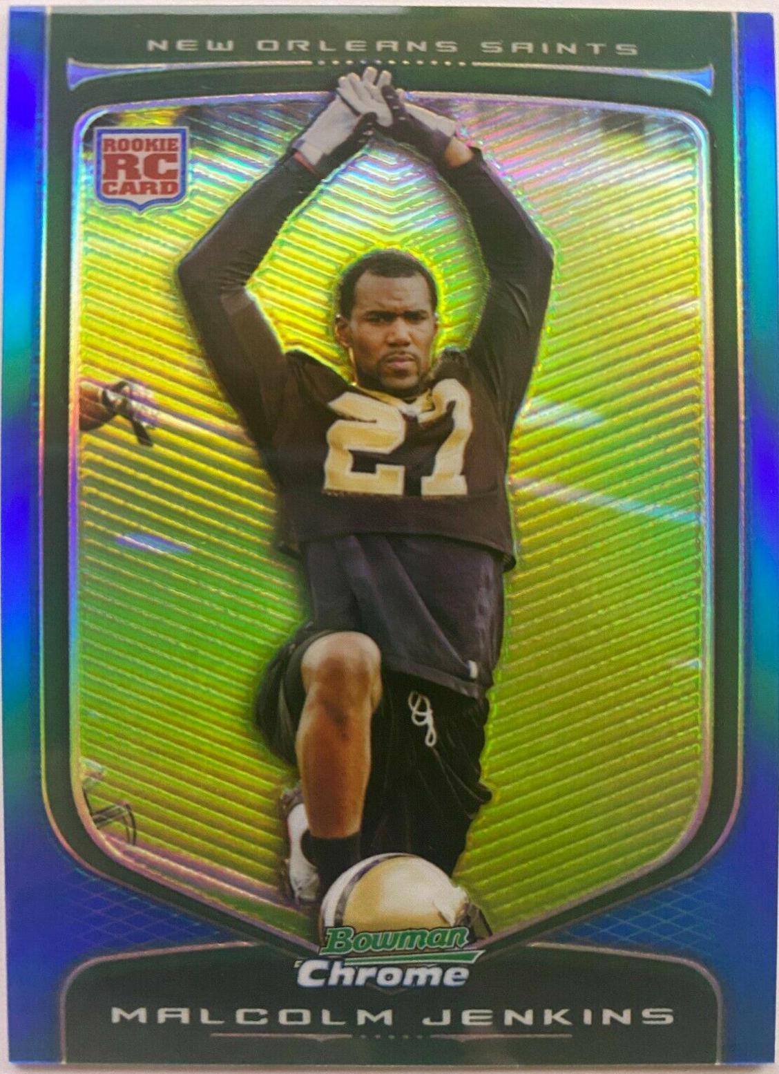 Malcolm Jenkins [Blue Refractor] #148