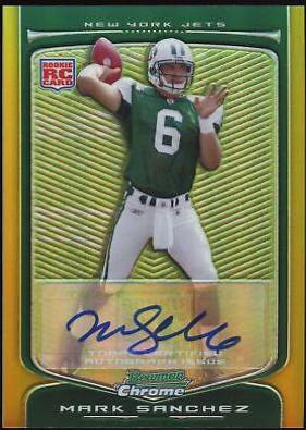 Mark Sanchez [Gold Refractor] #115