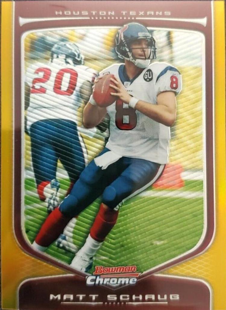 Matt Schaub [Orange Refractor] #18