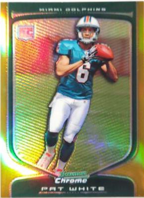 Pat White [Gold Refractor Autograph] #139