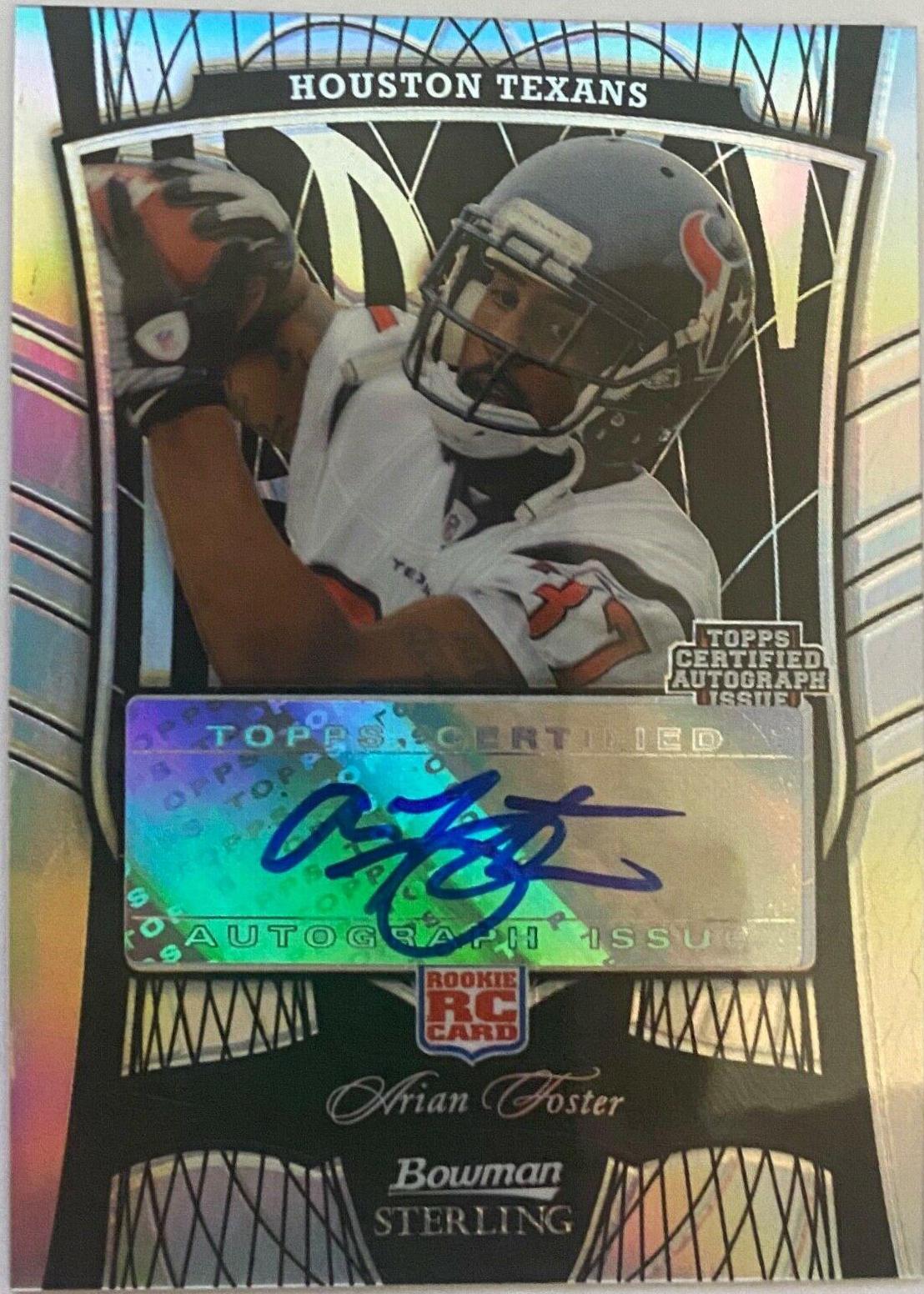 Arian Foster [Autograph Refractor] #115