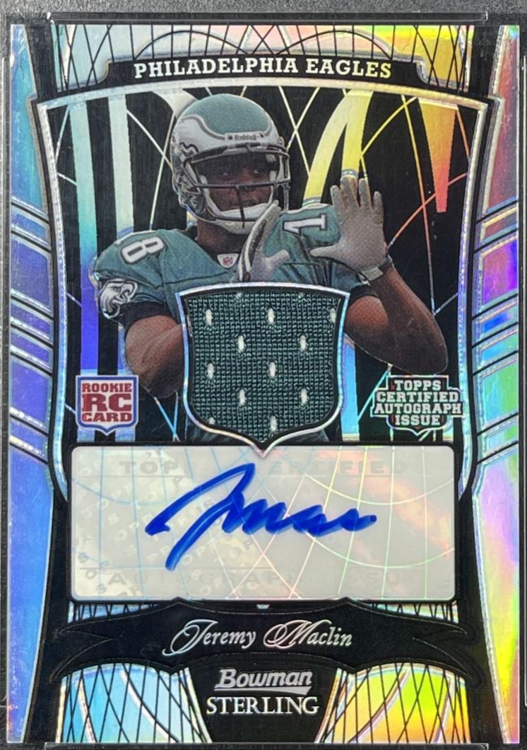 Jeremy Maclin [Autograph Jersey Black Refractor] #179