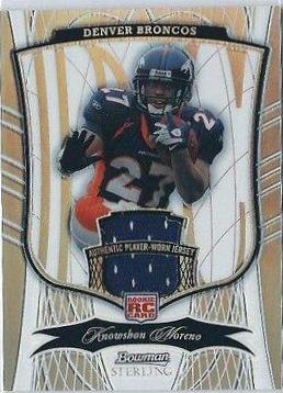 Knowshon Moreno [Jersey Gold Refractor] #165