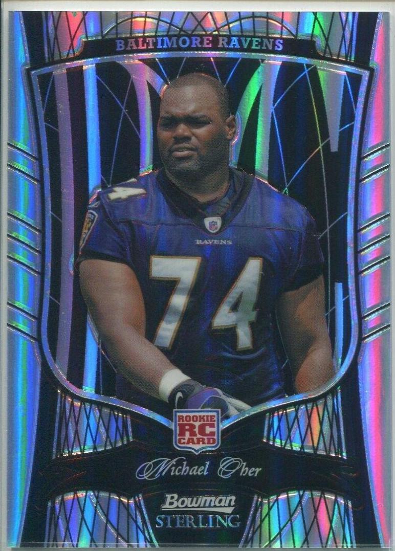 Michael Oher [Black Refractor] #43