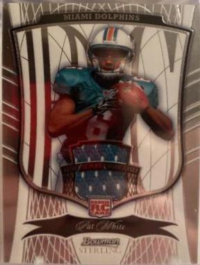 Pat White [Green Refractor Autograph] #178