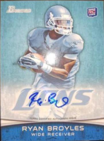 Ryan Broyles [Blue Jersey Autograph] #197