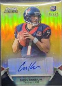 Case Keenum [Prism Refractor] #97
