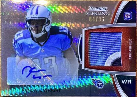 Kendall Wright [Autograph Prism Refractor] #60