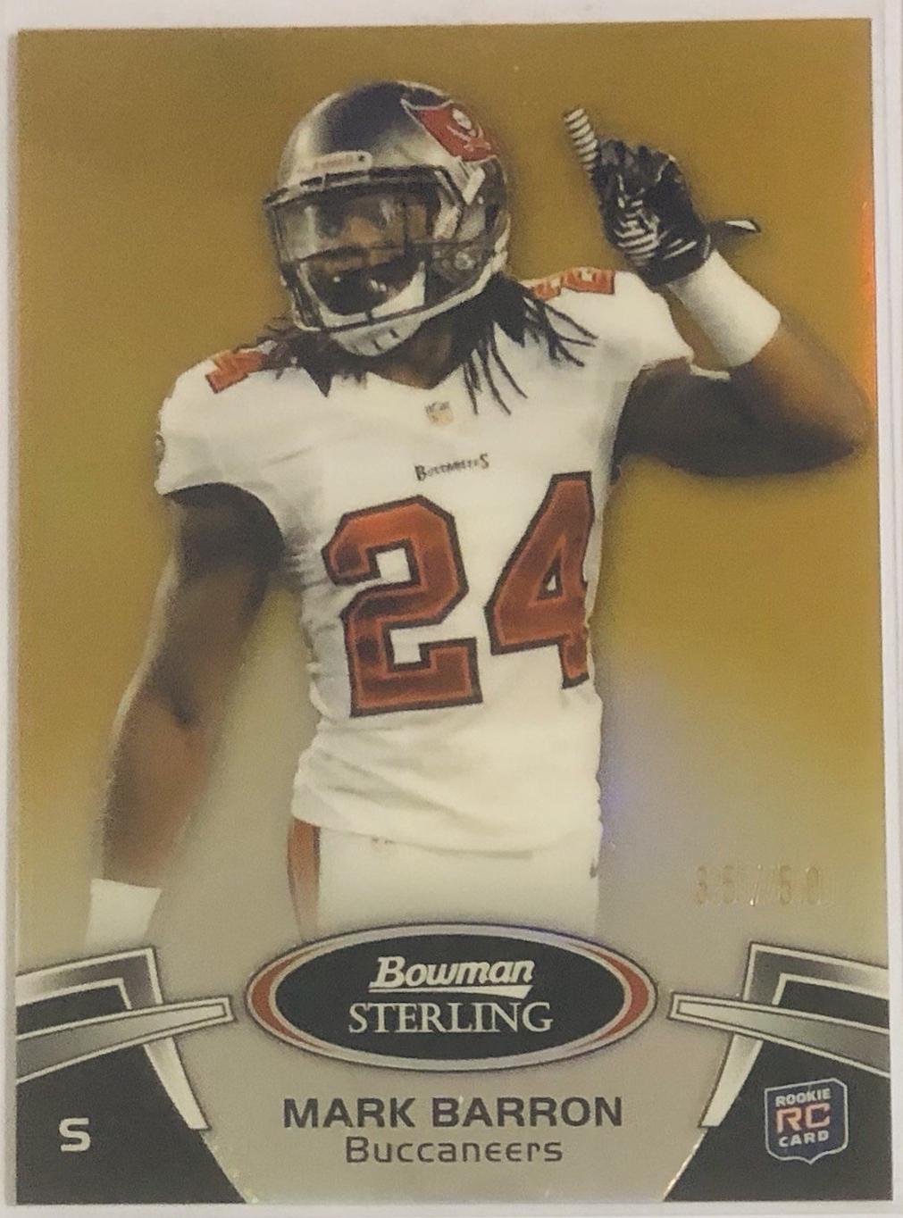 Mark Barron [Gold Refractor] #61
