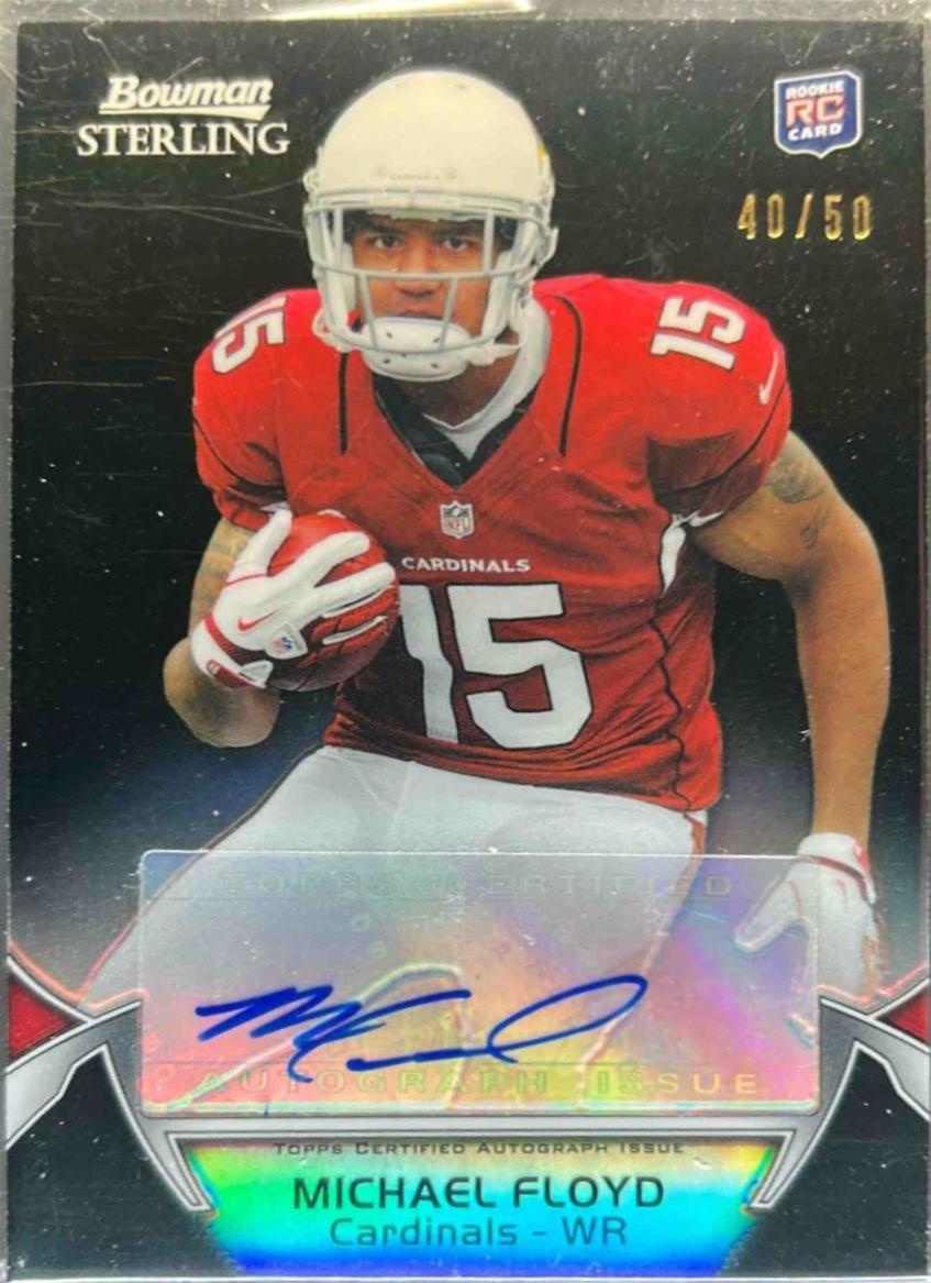 Michael Floyd [Autograph Black Refractor] #20