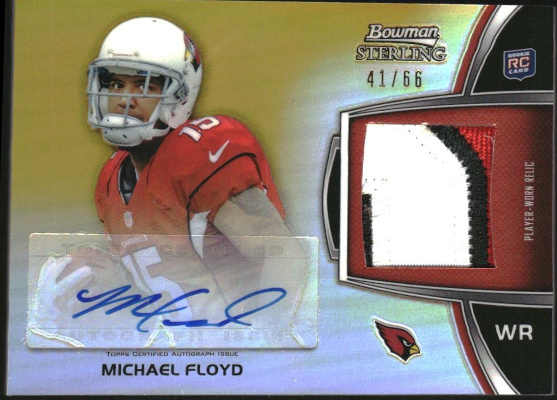 Michael Floyd [Autograph Gold Refractor] #20