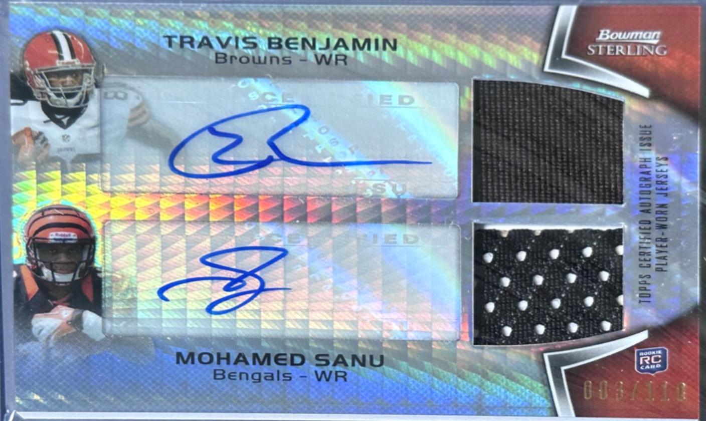 Travis Benjamin [Autograph Prism Refractor] #38