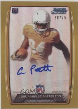 Cordarrelle Patterson [Gold Refractor] #CP
