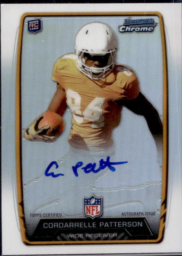 Cordarrelle Patterson [Orange Refractor] #CP