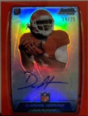 DeAndre Hopkins [Red Refractor] #DH