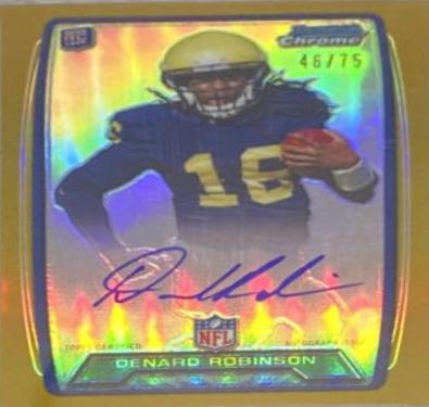 Denard Robinson [Gold Refractor] #DR