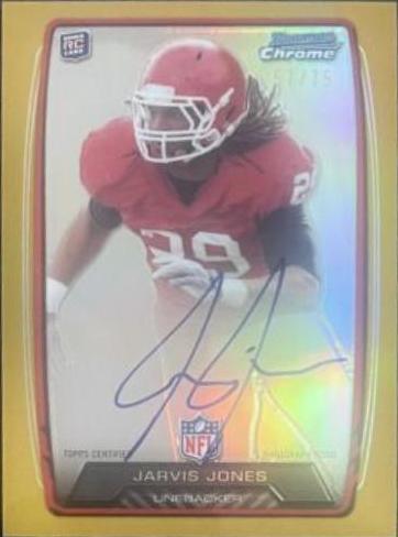 Jarvis Jones [Gold Refractor] #JJ