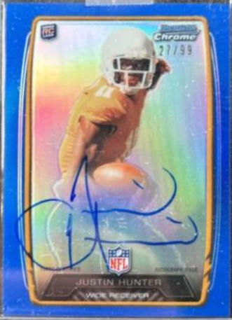 Justin Hunter [Orange Refractor] #JHU