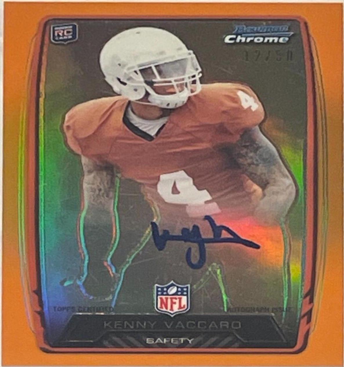 Kenny Vaccaro [Gold Refractor] #KV