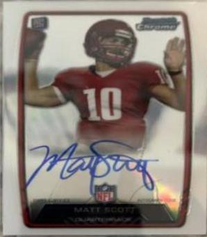 Matt Scott [Gold Refractor] #MS