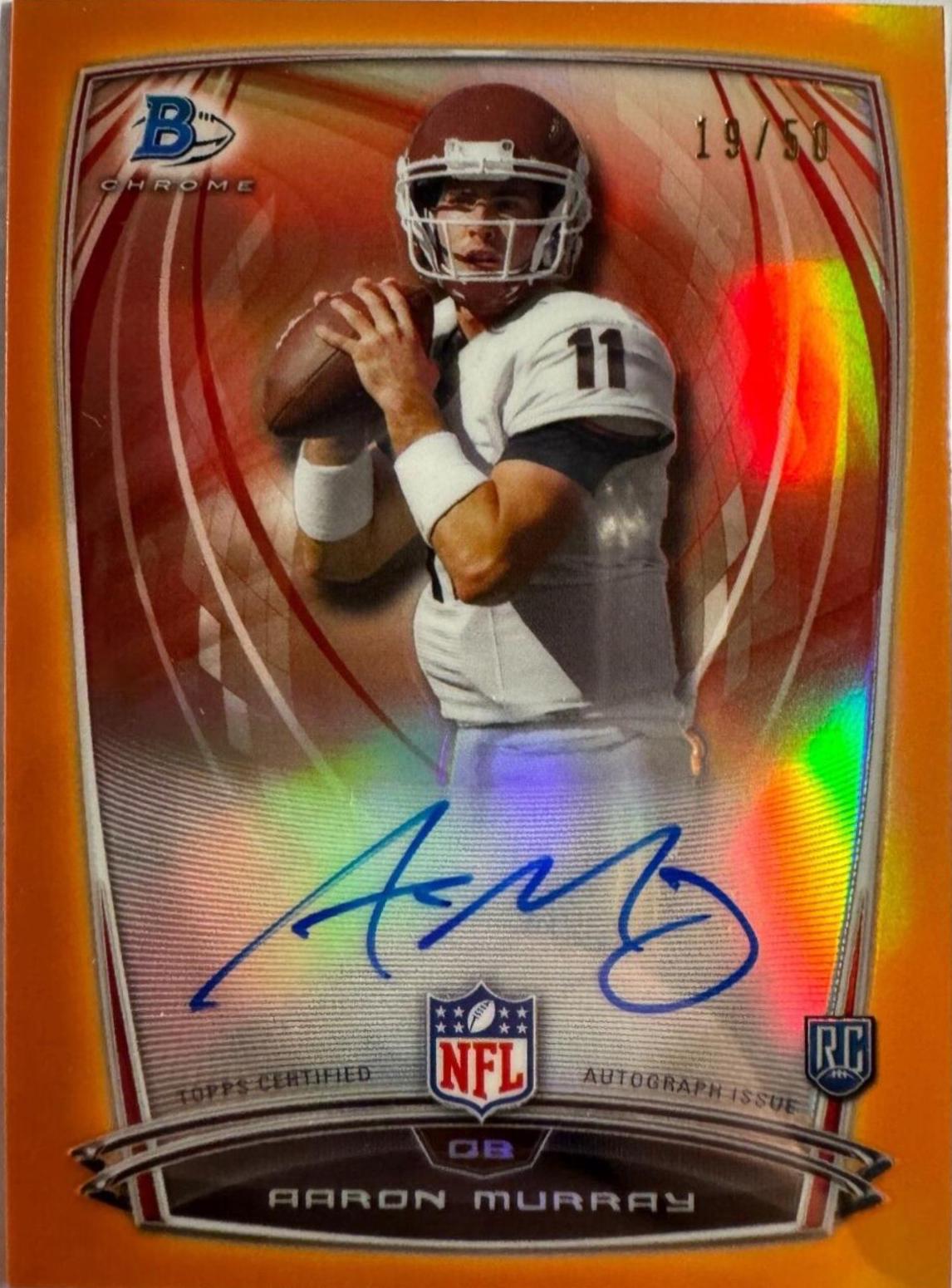 Aaron Murray [Orange Refractor] #51