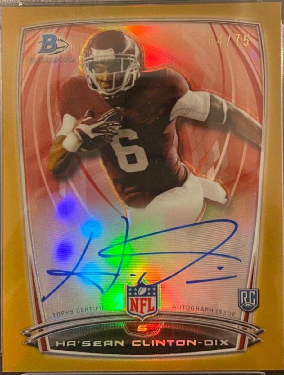 HA'Sean Clinton DIX [Gold Refractor] #18