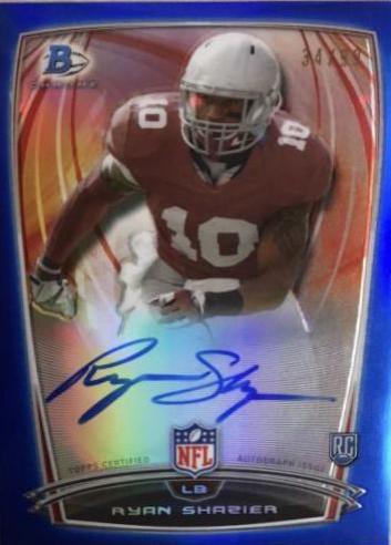 Ryan Shazier [Blue Refractor] #53