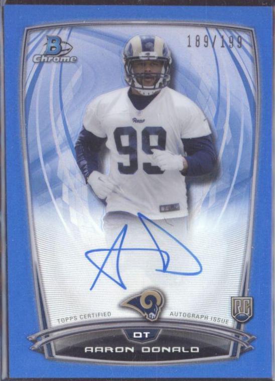 Aaron Donald [Blue] #AD