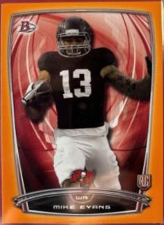 Mike Evans [Rainbow Foil Orange] #66