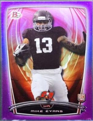 Mike Evans [Rainbow Foil Purple] #66