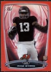 Mike Evans [Rainbow Foil Red] #66