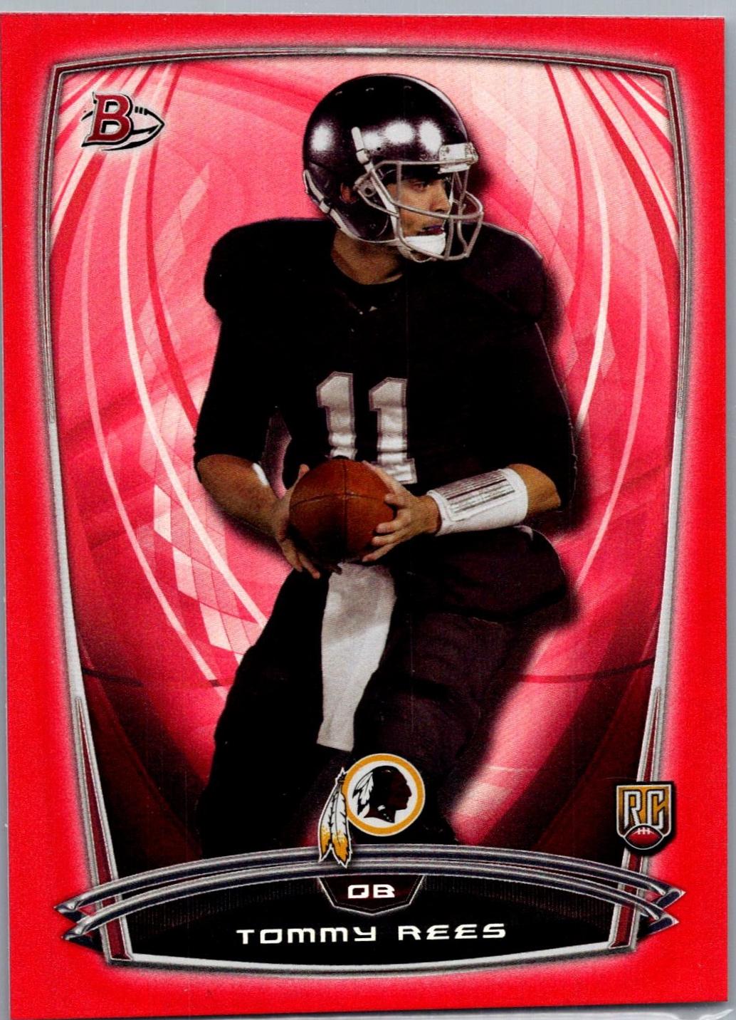 Tommy Rees [Rainbow Foil Red] #82