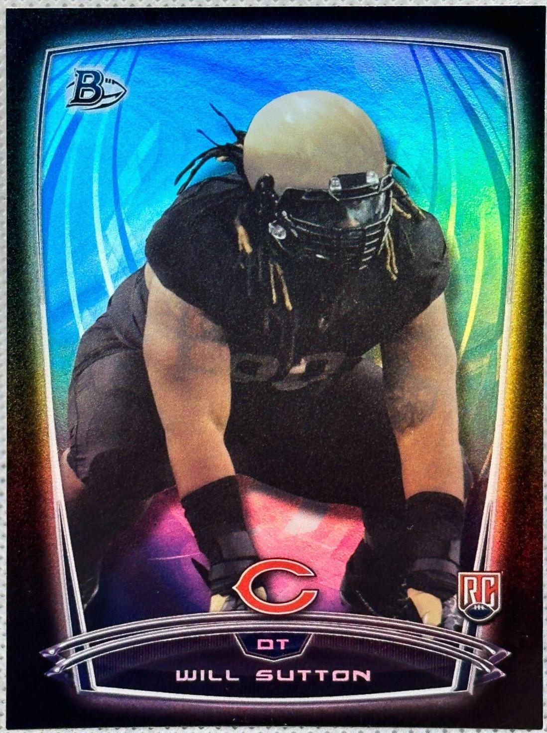 Will Sutton [Rainbow Foil Black] #84