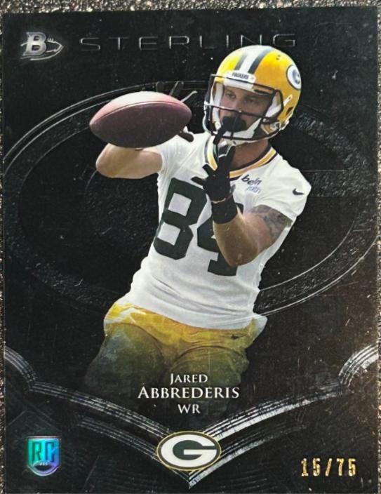 Jared Abbrederis [Black Refractor] #65
