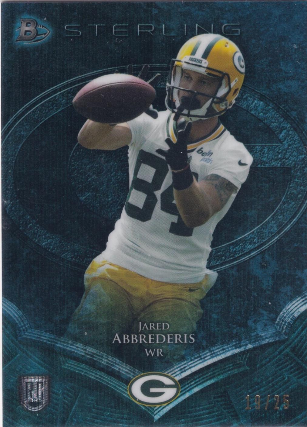 Jared Abbrederis [Blue Wave Refractor] #65