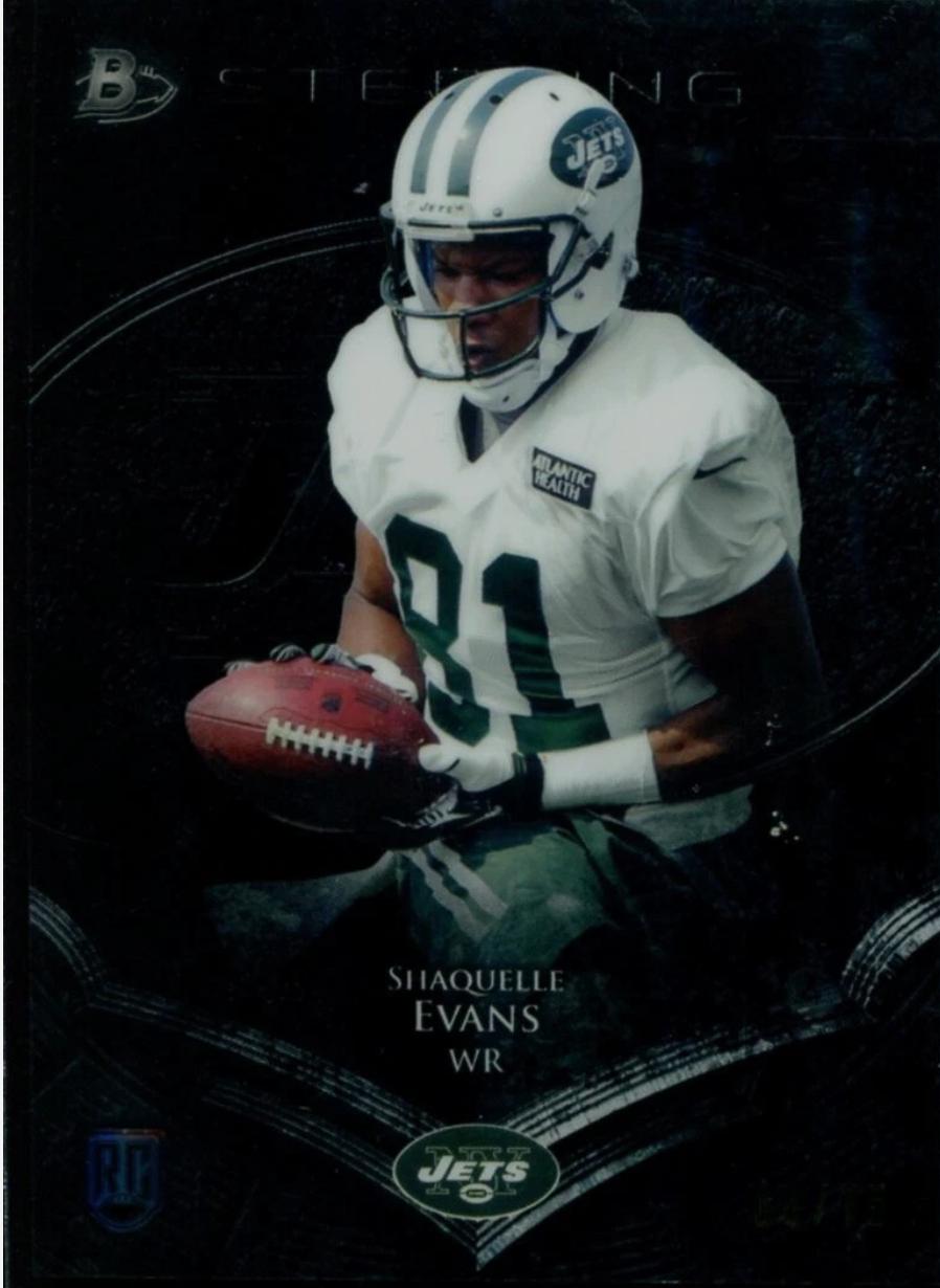 Shaquelle Evans [Black Refractor] #75