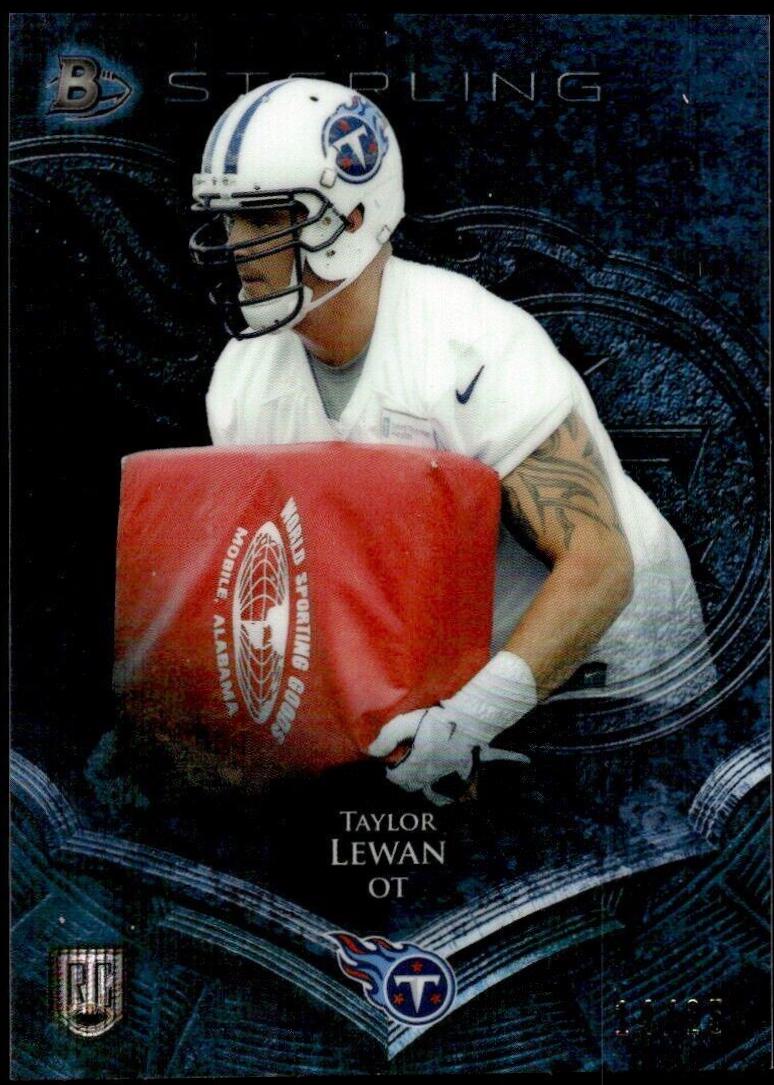 Taylor Lewan [Blue Wave Refractor] #13