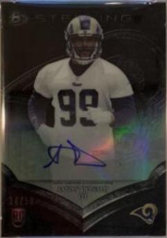 Aaron Donald [Black Refractor] #BSAAD