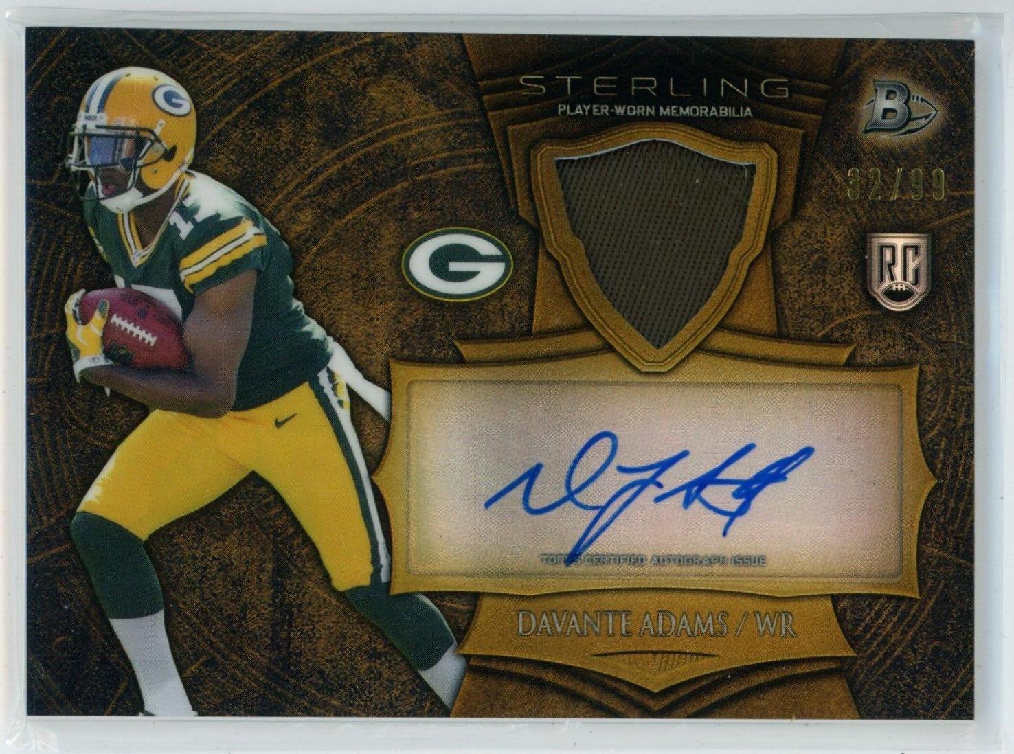 Davante Adams [Gold Refractor] #BSADA