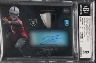Derek Carr [Black Refractor] #BSADC
