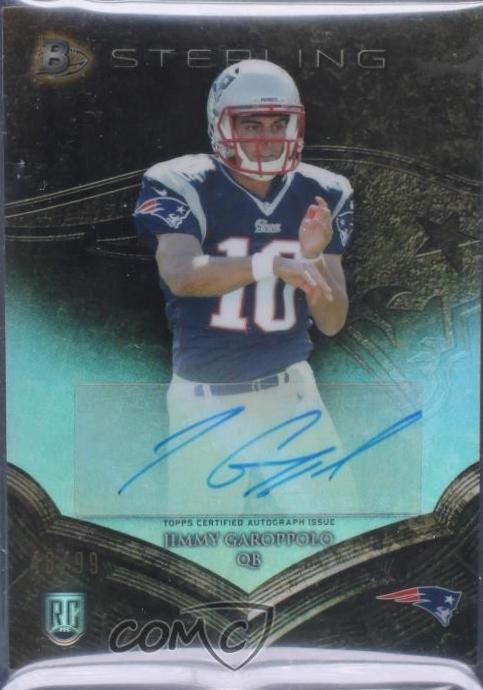Jimmy Garoppolo [Gold Refractor] #BSAJG