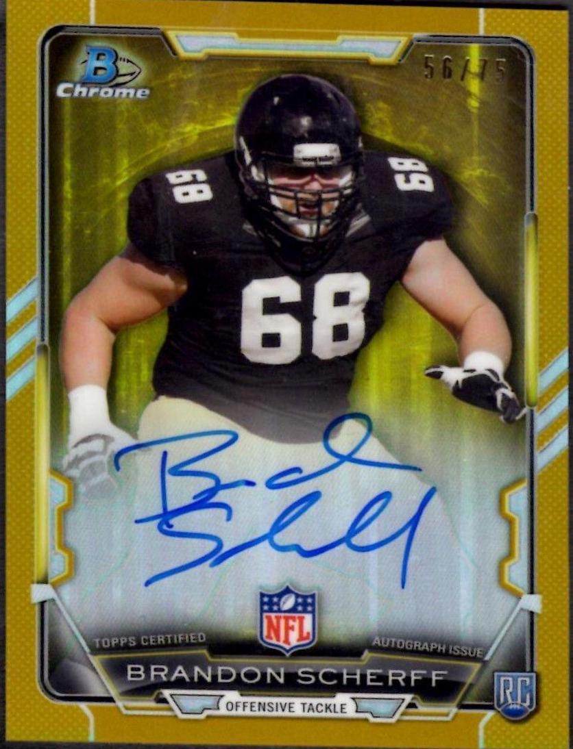 Brandon Scherff [Gold] #RCRA-BS