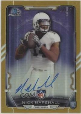 Nick Marshall [Gold] #RCRA-NM