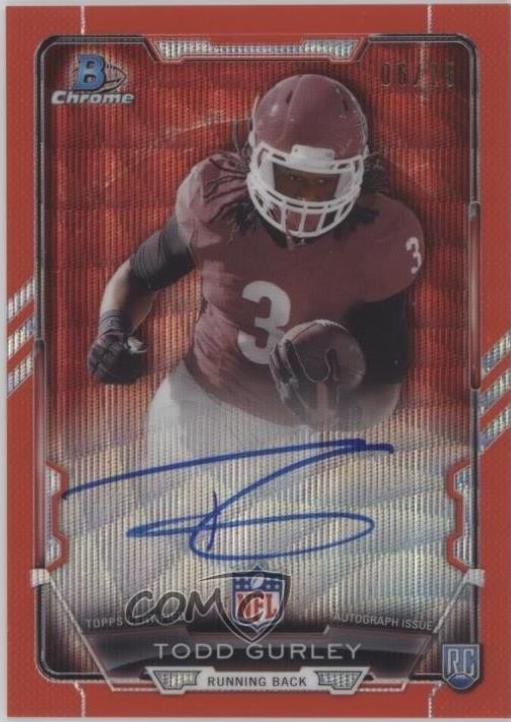 Todd Gurley [Red Wave] #RCRA-TG
