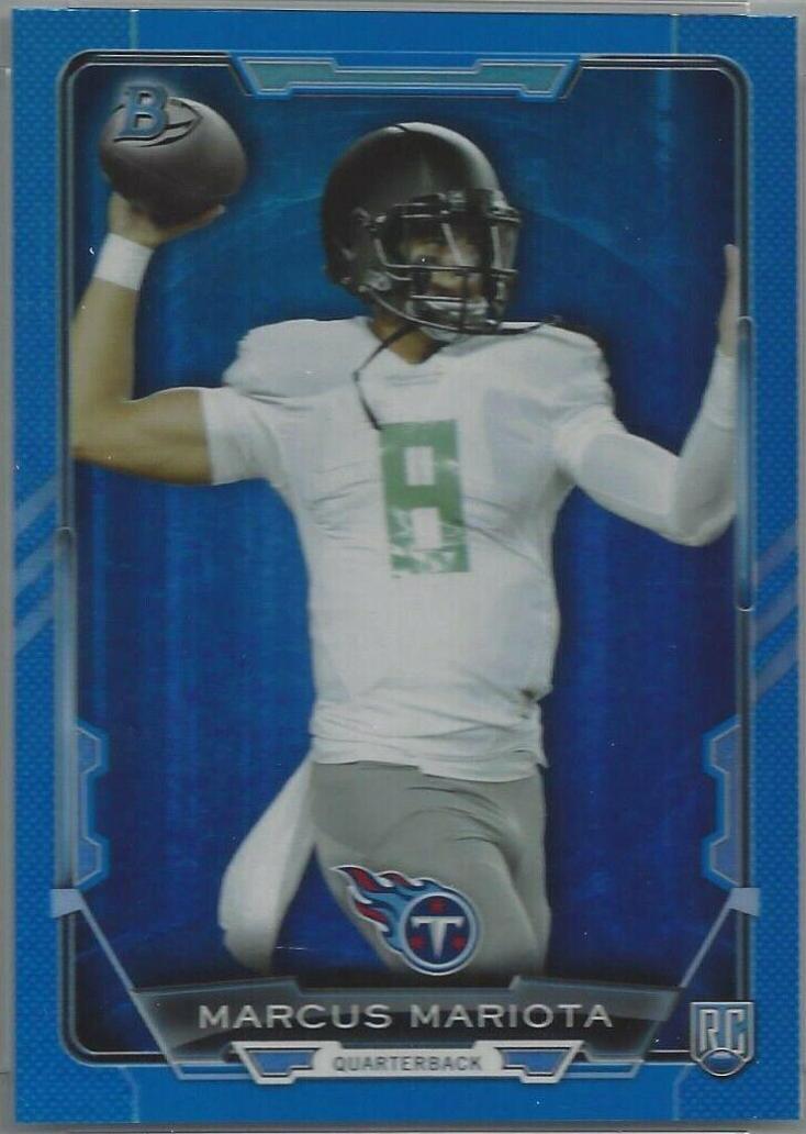 Marcus Mariota [Rainbow Blue] #22